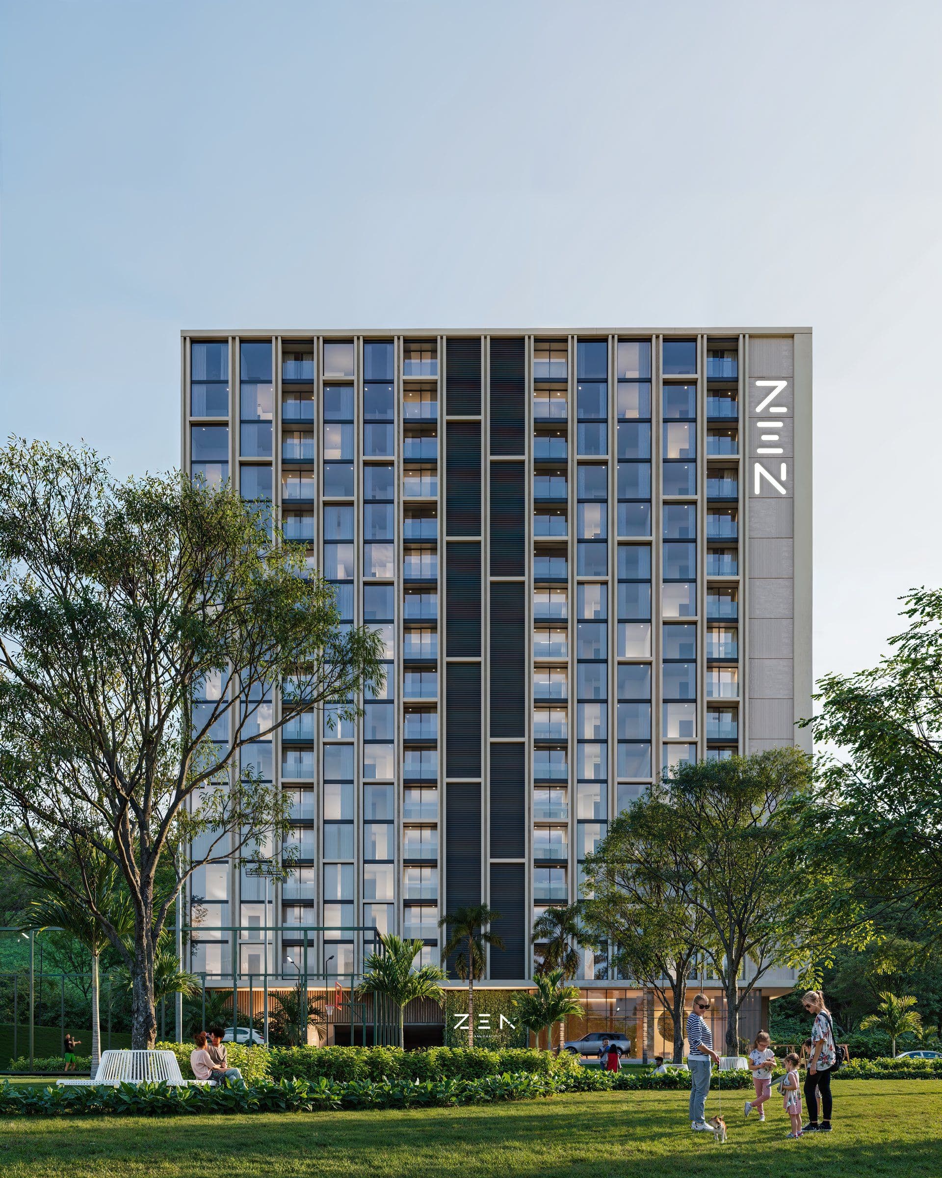 Brisas Zen, apartment project in Brisas del Golf, Panama City
